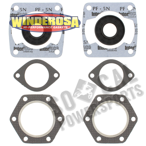Winderosa - Winderosa Gasket Set with Oil Seal - 711079A