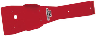 T.M. Designworks - T.M. Designworks Plastic Frame Plate - Red - HOFP-K450-RD