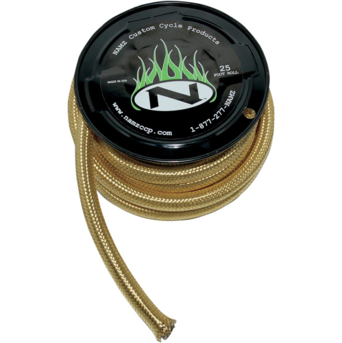 Namz - Namz Braided Brass Hose - 3/8in. I.D. - NBH-2503