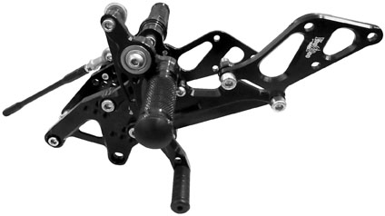 VooDoo - VooDoo Rear Set - Black - VRD1301