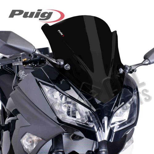 PUIG - PUIG Z-Racing Windscreen - Black - 6463N