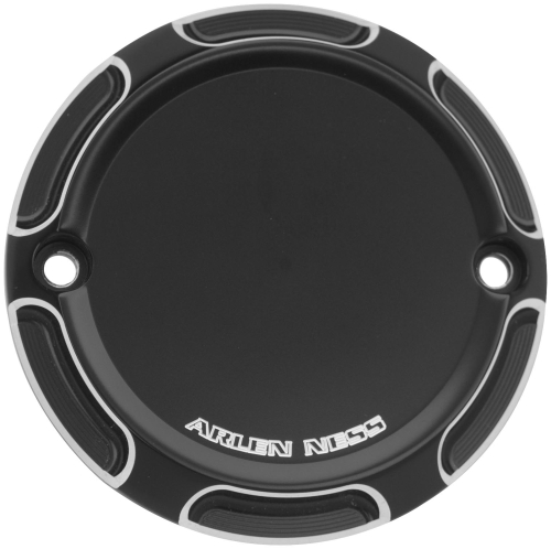 Arlen Ness - Arlen Ness Ness-Tech Points Cover - Beveled - Black - 03-481