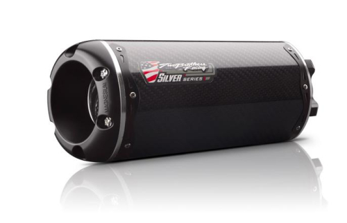 Two Brothers Racing - Two Brothers Racing M-2 Silver Series Full System - Carbon Fiber - 005-2130105V-S