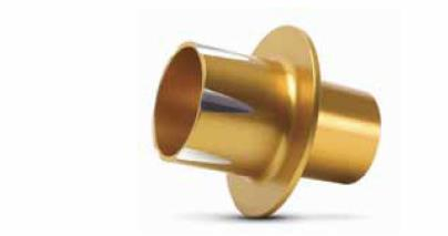 Two Brothers Racing - Two Brothers Racing P1-X PowerTip Sound Suppressor - Gold - 005-P1-XG