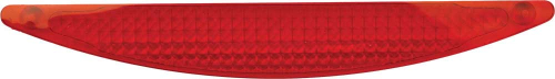 HardDrive - HardDrive Replacement Lens for License Plate Frame - Half Moon - Red - 28-6041LED-R