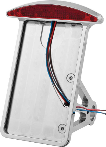 HardDrive - HardDrive License Plate Vertical Frame - Flat - Side mount - Half Moon LED - P28-6144NU