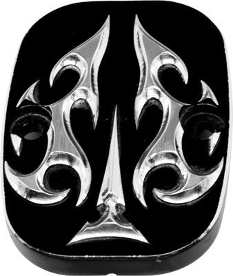 Precision Billet - Precision Billet Aces Wild Rear Master Cylinder Cover - Black - ACE-340-BG2-BLK