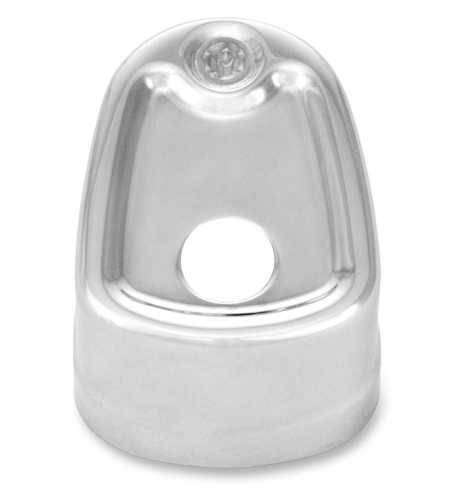 Performance Machine - Performance Machine Ignition Switch Cover - Smooth - Chrome - 0177-2039SMT-CH