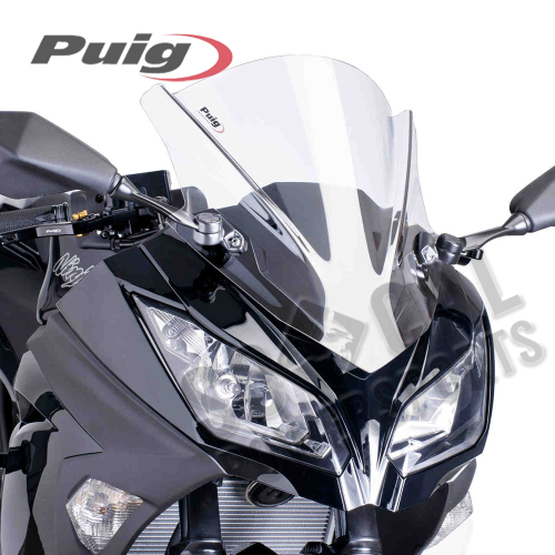 PUIG - PUIG Racing Windscreen - Clear - 6463W