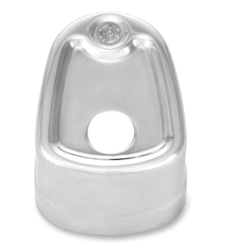 Performance Machine - Performance Machine Ignition Switch Cover - Smooth - Chrome - 0177-2042SMT-CH