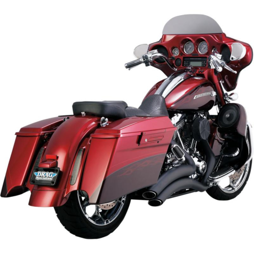 Vance & Hines - Vance & Hines Super Radius 2:2 Exhaust System - Black - 46063