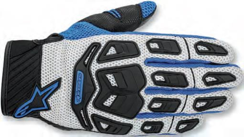Alpinestars - Alpinestars Atacama Air Gloves - 3567214-907-2X - Cool Gray/Blue - 2XL
