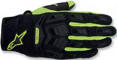 Alpinestars - Alpinestars Atacama Air Gloves - 3567214-155-2X - Black/Fluorescent Yellow - 2XL