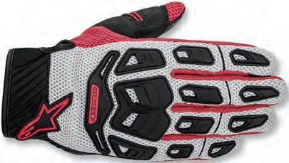 Alpinestars - Alpinestars Atacama Air Gloves - 3567214-903-2X - Cool Gray/Red - 2XL