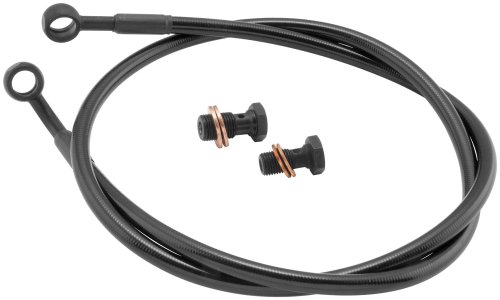 Goodridge - Goodridge All Black Cruiser Brake Line Kit - YA2888-1FPBK