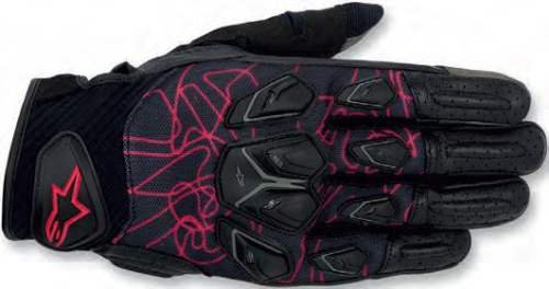Alpinestars - Alpinestars Masai Gloves - 3567414-13-3X - Black/Red - 3XL