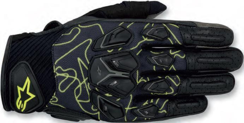 Alpinestars - Alpinestars Masai Gloves - 3567414-155-3X - Black/Yellow - 3XL