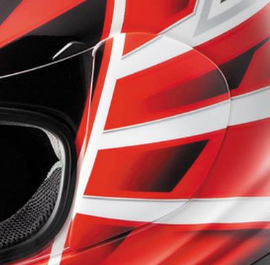 Arai Helmets - Arai Helmets Shield Cover Set for Vector-2 Helmet - Hawk Red - 5261