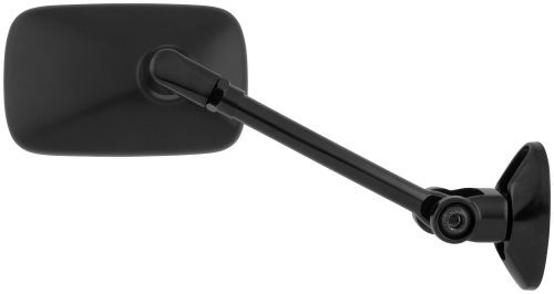 BikeMaster - BikeMaster Long Stem Fairing Mounted Rectangle Mirror - 932063BP