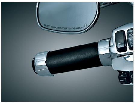 Kuryakyn - Kuryakyn Accents for Heated Grips - Chrome - 6346