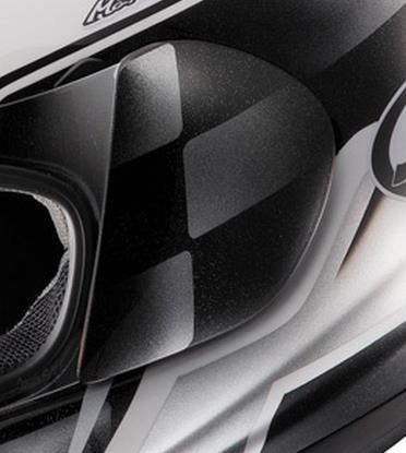 Arai Helmets - Arai Helmets Shield Cover Set for Vector-2 Helmet - Contest Silver - 5249