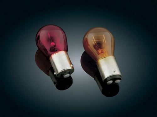Kuryakyn - Kuryakyn Red Colored Turn Signal Bulb - PR21W - 4620