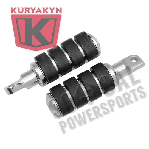 Kuryakyn - Kuryakyn ISO Footpegs with 1in. Extenstion - Large - 8025