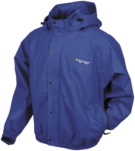 Frogg Toggs - Frogg Toggs Pro Action Rain Jacket - PA63122-12-SM - Royal Blue - Small