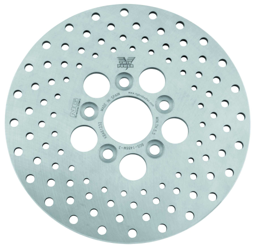 Twin Power - Twin Power Solid Hole Rotor - 1401