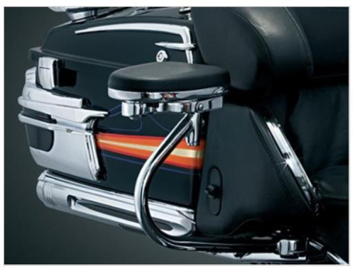 Kuryakyn - Kuryakyn Quick Detach Passenger Armrests - 8979