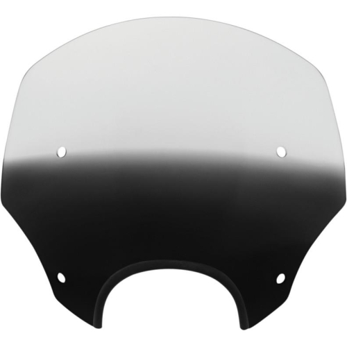 Memphis Shades - Memphis Shades El Paso Sportshield Windshield (7in. Cutout) - 13in. - Gradient Black - MEP5231