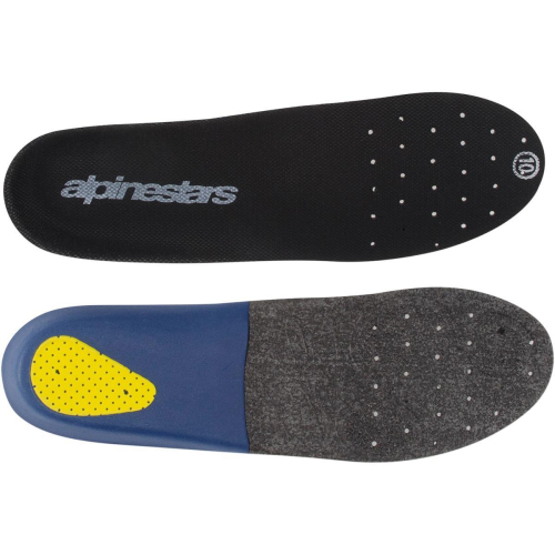 Alpinestars - Alpinestars Tech 10 Footbed - Size 10 - Black/Yellow - 25FUT14-1755-10