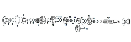 Eastern Motorcycle Parts - Eastern Motorcycle Parts Transmission O-Ring(8) - 44-0125