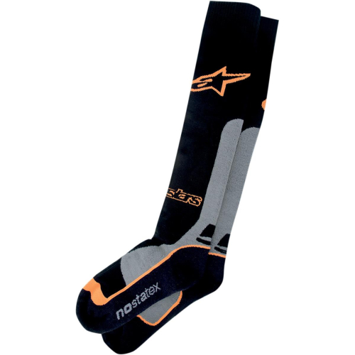 Alpinestars - Alpinestars Pro Coolmax Socks - 4702014-174-LXL - Orange - Lg-XL