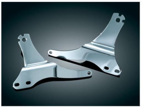 Kuryakyn - Kuryakyn Fixed Backrest Mounts - Tall - 1664