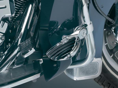 Kuryakyn - Kuryakyn ISO Wings Chrome Tour-Tech Adjustable Cruise Mounts - Short Arm - 4522