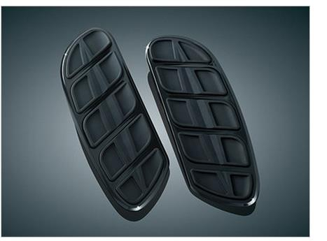 Kuryakyn - Kuryakyn Swept Wing Driver Boards - Gloss Black - 4397