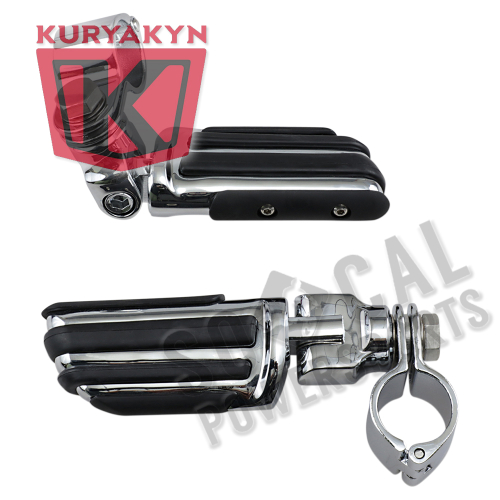 Kuryakyn - Kuryakyn Pilot Footpegs with Clevis & 1.25in. Magnum Quick Clamp - 4435