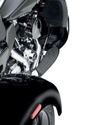 Battistinis Custom Cycles - Battistinis Custom Cycles Rear Brake Pedal - Black - 07-557