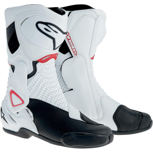 Alpinestars - Alpinestars SMX-6 Vented Boots - 2223014-203-36 - White/Black/Red - 3.5