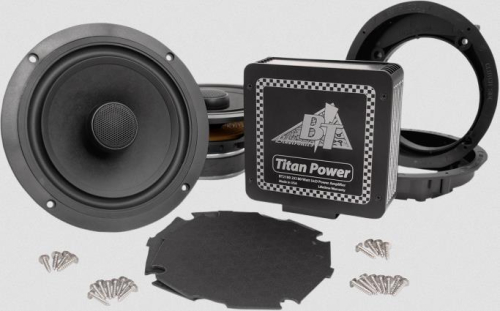 Biketronics - Biketronics Titan Amp and Big Speaker Package - BT4872