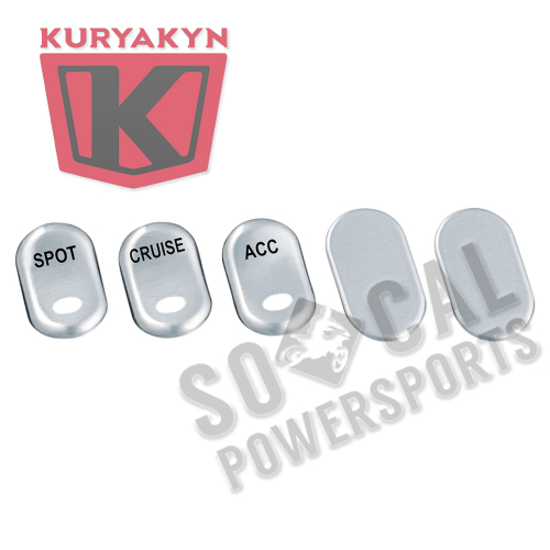 Kuryakyn - Kuryakyn Rocker Switch Cover Kit - 7234