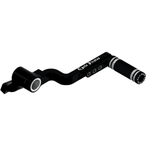 Cycle Pirates - Cycle Pirates Adjustable Rear Brake Lever Kit - Black - HDBL-0413B