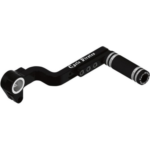 Cycle Pirates - Cycle Pirates Adjustable Rear Brake Lever Kit - Black - HDBL-8703B