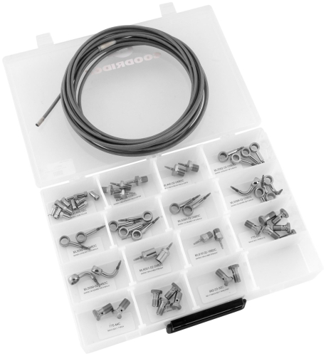Goodridge - Goodridge Sniper 2 Polished Builder Brake Line Kit - 995CL