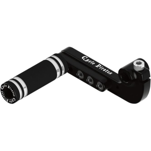 Cycle Pirates - Cycle Pirates Adjustable Shift Lever Kit - Black - HDSF-9113B