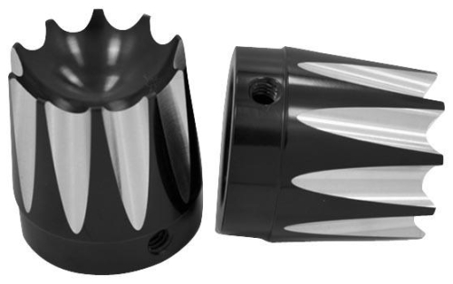 Avon Grips - Avon Grips Excalibur Axle Nut Covers - 7/8in. - Anodized - AXL-EX-ANO-78
