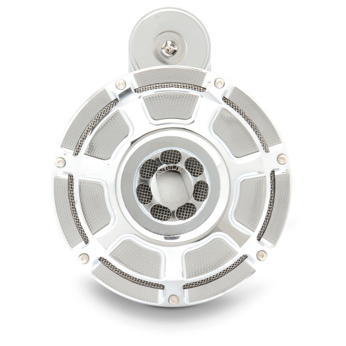 Arlen Ness - Arlen Ness Horn Cover - Beveled - Chrome - 70-212