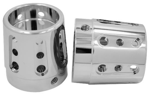 Avon Grips - Avon Grips Gatlin Axle Nut Covers - 7/8in. - Chrome - AXL-GAT-CH-78