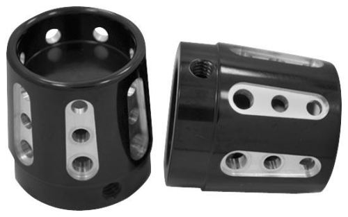 Avon Grips - Avon Grips Gatlin Axle Nut Covers - 7/8in. - Anodized - AXL-GAT-ANO-78